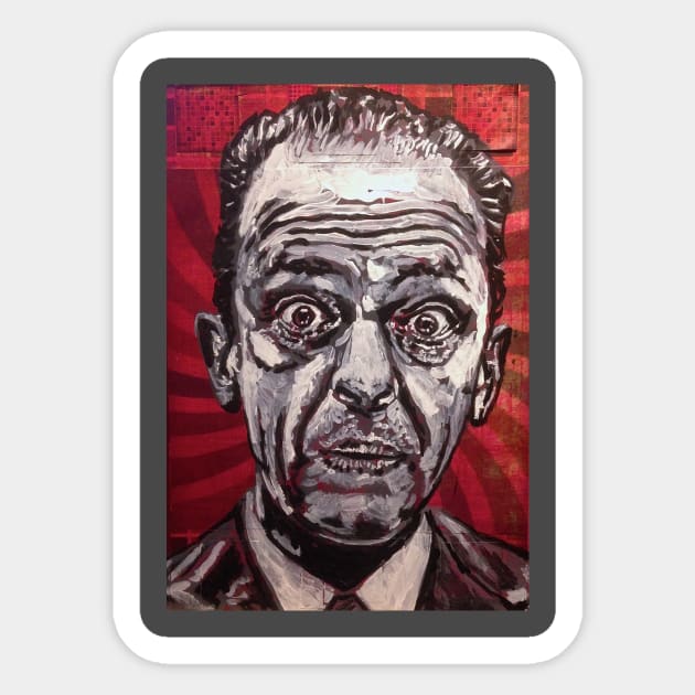 Don Knotts Sticker by Raybomusic01